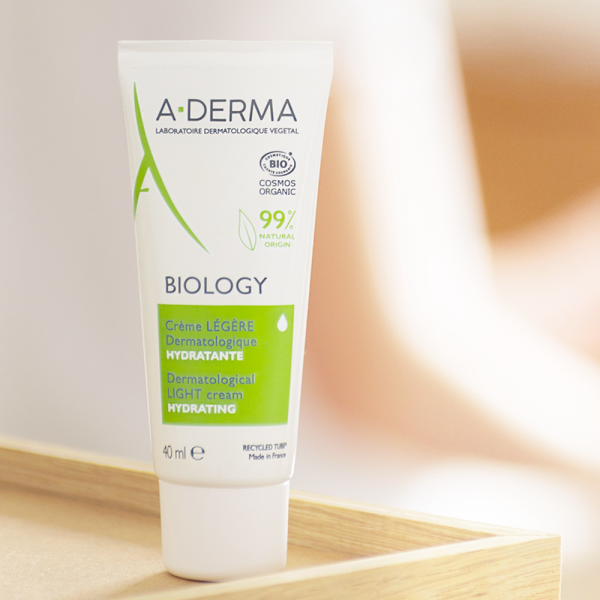 A-Derma Biology Hydrating Light Cream 40ml (Ενυδατική Κρέμα με ελαφριά υφή) Ref:24020P