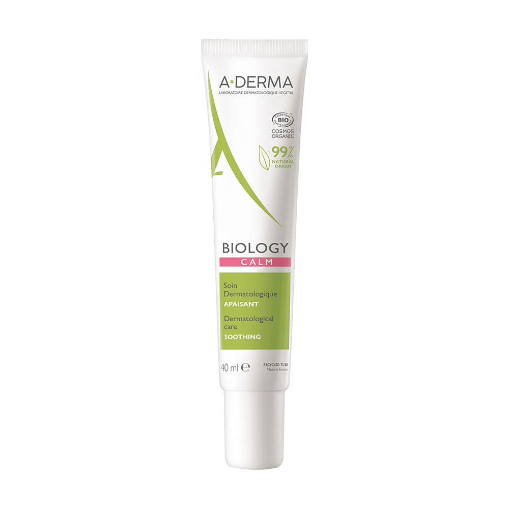 A-Derma Biology Calm Dermatological Soothing Care 40ml (Δερματολογική Καταπραϋντική Φροντίδα για το Αντιδραστικό Δέρμα) Ref:24050P