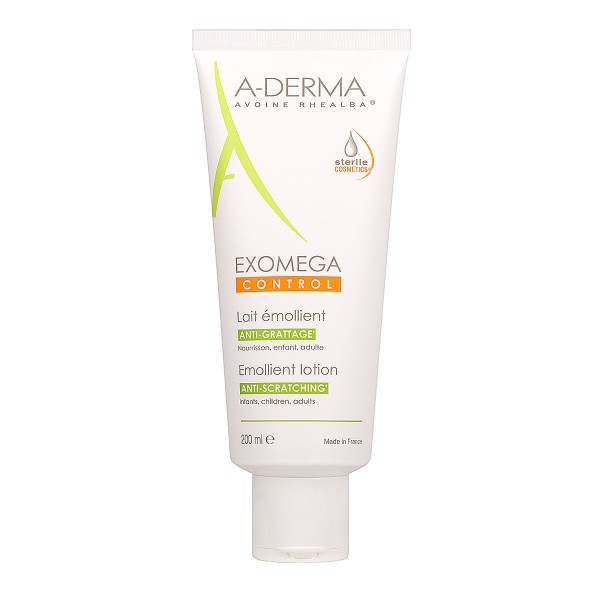 A-Derma Exomega Control Emollient Lotion 200ml (Μαλακτικό Γαλάκτωμα για το Ατοπικό & Ξηρό Δέρμα) Ref:22731P