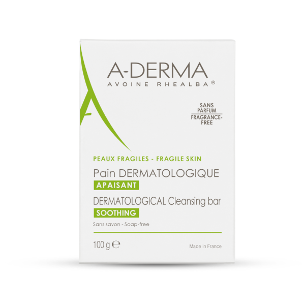 A-Derma Soins Originels Dermatological Bar 100g (Σαπούνι Σε Στέρεη Μορφή Για Ευαίσθητο Δέρμα) Ref:22530P