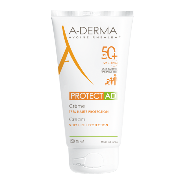 A-Derma Protect AD Cream 150ml (Αντηλιακή Κρέμα SPF50+ Για Ατοπικό Δέρμα) Ref:22440P