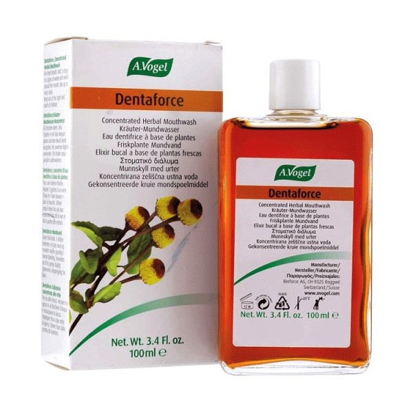 A.Vogel Dentaforce Mouthwash 100ml (Φυτικό Στοματικό Διάλυμα Χωρίς Parabens)