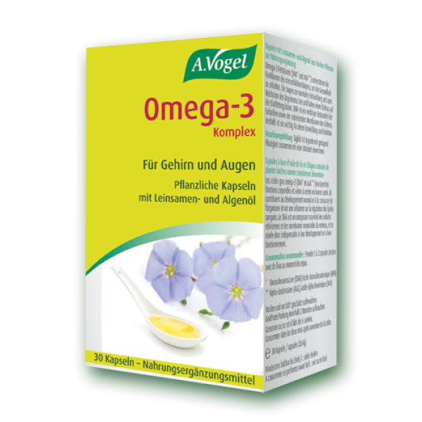 A.Vogel Omega-3 Complex 30caps (Φυτική πηγή λιπαρών οξέων Ω3)