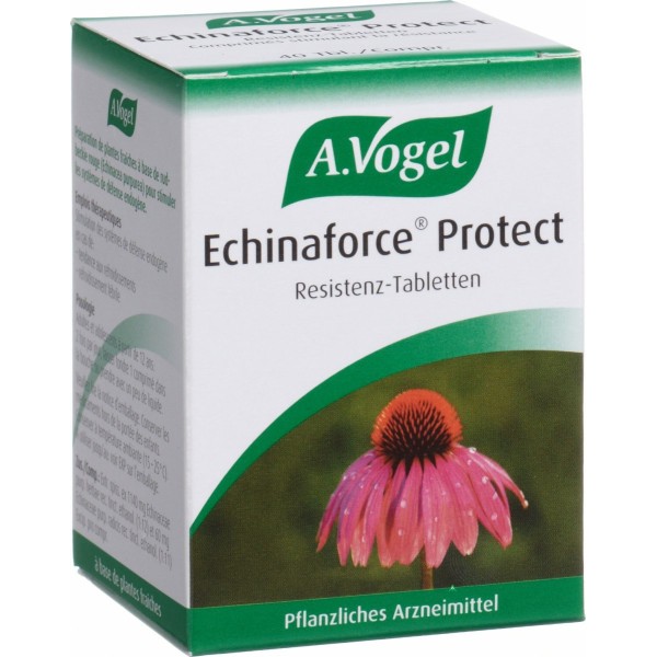 A.Vogel Echinaforce Protect 40tablets (Ταμπλέτες από βάμμα φρέσκιας εχινάκειας για την ενίσχυση του ανοσοποιητικού)