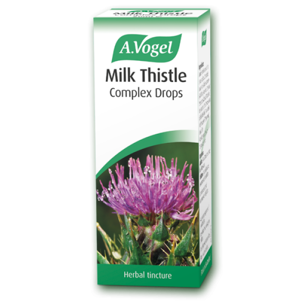 A.Vogel Milk Thistle Complex Drops 50ml (Βάμμα με βάση το γαϊδουράγκαθο - Φυτικό προστατευτικό του ήπατος - αποτοξινωτικό)