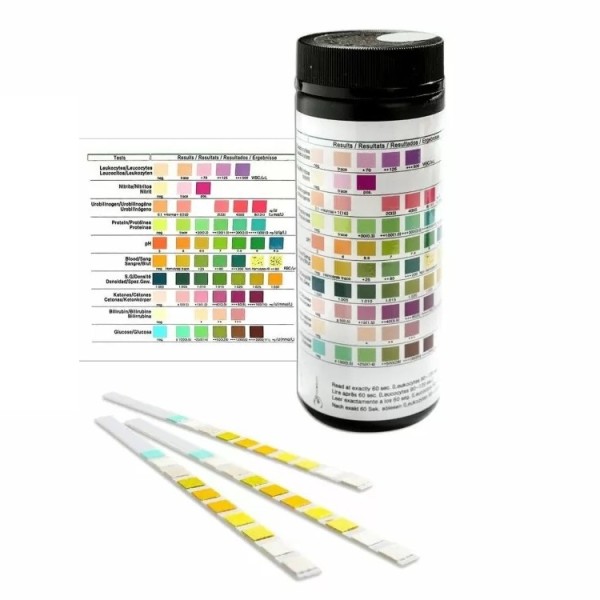 Acro Rapid Test Urinalysis Reagent Strips 10U 100pcs (Ταινίες ούρων 10 παραμέτρων)