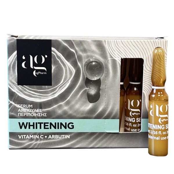 Ag Pharm Αμπούλα Whitening Serum 2ml (Αμπούλα για Λεύκανση & Λάμψη)