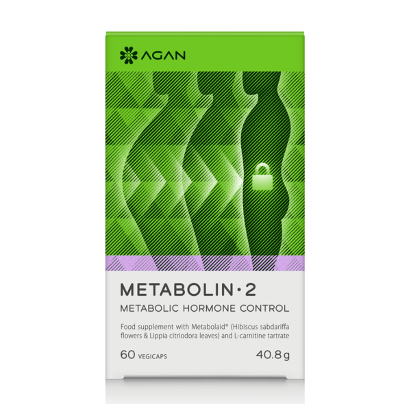 Agan Metabolin 2 Metabolin Hormone Control 60 Vegicaps (Σταθεροποιεί το σωματικό βάρος – Ισορροπεί τις μεταβολικές ορμόνες)