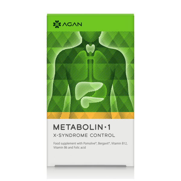 Agan Metabolin 1 X-Syndrome Control 60 Vegicaps (Για την πρόληψη και αντιμετώπιση των διαταραχών του Μεταβολικού Συνδρόμου)