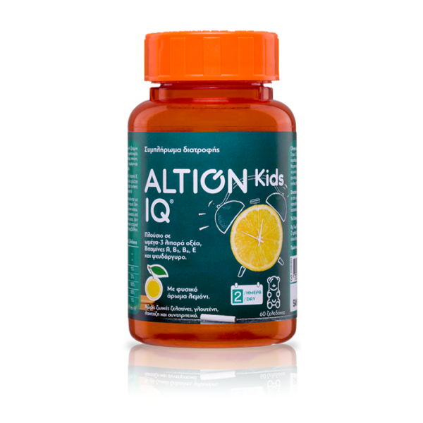 Altion Kids IQ 60 ζελεδάκια (γεύση λεμόνι)