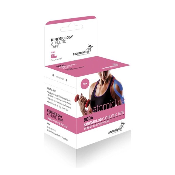 Anatomicline Kinesiology Athletic Tape Pink 5cmX5m