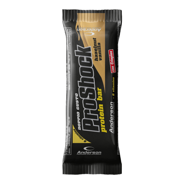 Anderson ProShock 35% Protein Bar Hazelnut Vanilla 60g  (Μπάρα Πρωτεΐνης)