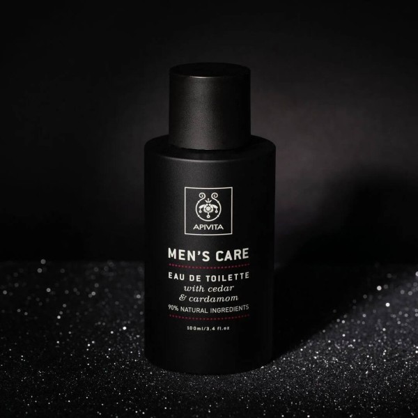 Apivita Mens Care Eau De Toilette with Cedar & Cardamom 100ml (Ανδρική Κολώνια) Apivita Mens Care Eau De Toilette with Cedar & Cardamom 100ml (Ανδρική Κολώνια)