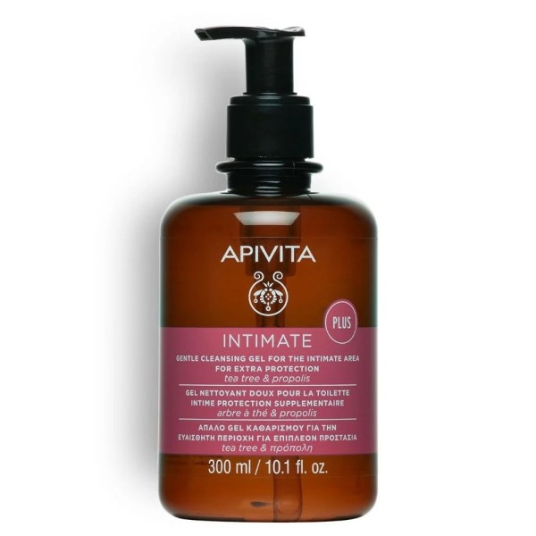 Apivita Intimate Care Plus 300ml (Απαλό Gel Καθαρισμού για την Ευαίσθητη Περιοχή για Επιπλέον Προστασία με Πρόπολη & Τεϊόδεντρο) Apivita Intimate Care Plus 300ml (Απαλό Gel Καθαρισμού για την Ευαίσθητη Περιοχή για Επιπλέον Προστασία με Πρόπολη & Τεϊόδεντρο)