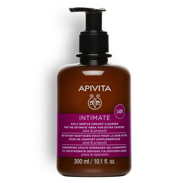 Apivita Intimate Care Lady 300ml (Απαλό Υγρό Καθαρισμού για την Ευαίσθητη Περιοχή για Προστασία από την Ξηρότητα με Αλόη & Πρόπολη) Apivita Intimate Care Lady 300ml (Απαλό Υγρό Καθαρισμού για την Ευαίσθητη Περιοχή για Προστασία από την Ξηρότητα με Αλόη & Πρόπολη)