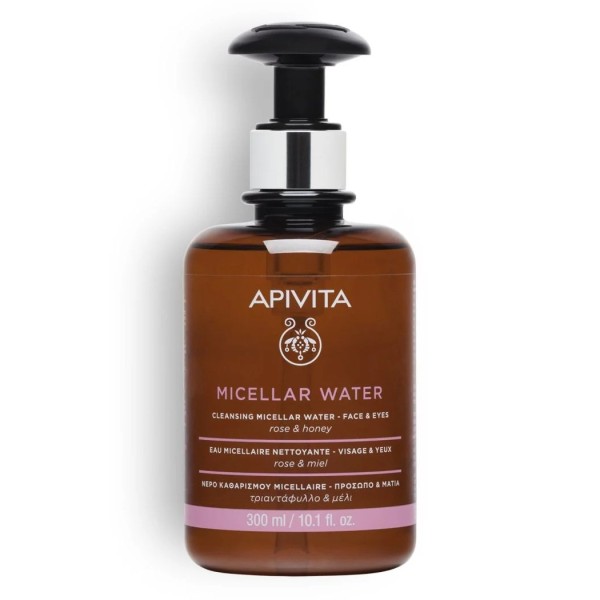 Apivita Face Cleansing Micellar Water Face & Eyes 300ml (Νερό Καθαρισμού Micellar Για Πρόσωπο & Μάτια) Apivita Face Cleansing Micellar Water Face & Eyes 300ml (Νερό Καθαρισμού Micellar Για Πρόσωπο & Μάτια)