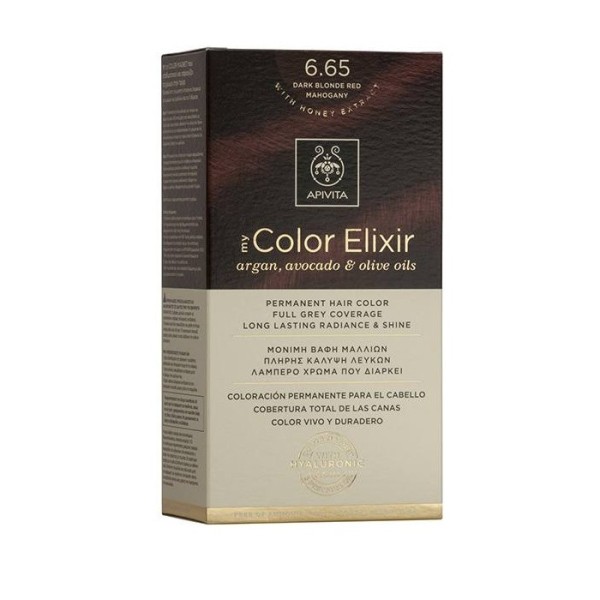 Apivita My Color Elixir No. 6.65 Έντονο Κόκκινο (Μόνιμη βαφή μαλλιών) Apivita My Color Elixir No. 6.65 Έντονο Κόκκινο (Μόνιμη βαφή μαλλιών)