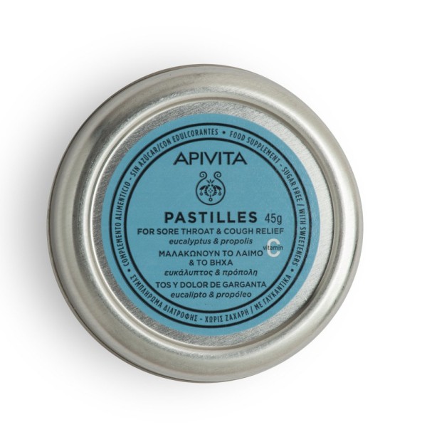 Apivita Pastilles Ευκάλυπτος & Πρόπολη 45g