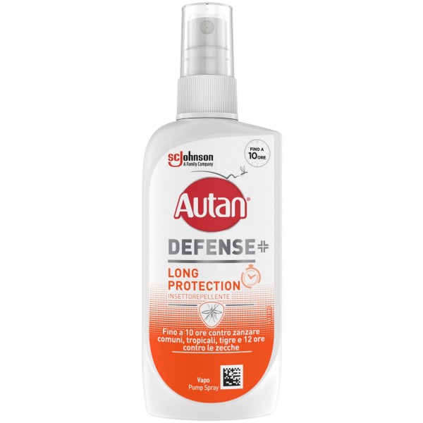 Autan Defense Long Protection 2y+ 100ml (Προστασία σε: Κουνούπια & Κουνούπια Τίγρης, Μύγες που τσιμπούν, Τσιμπούρια)