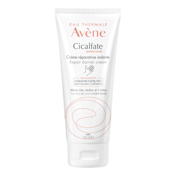 Avene Cicalfate Mains/Hand Repair Barrier Cream 100ml (Επανορθωτική-Προστατευτική Κρέμα Χεριών με Αντιβακτηριδιακούς Παράγοντες)