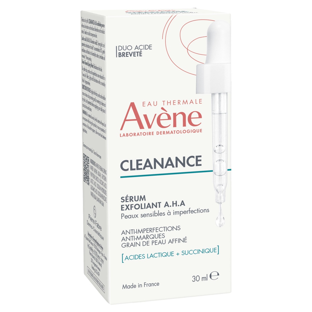 Avene Cleanance A.H.A. Anti-Imperfections Exfoliating Serum 30ml (Ορός Λείανσης Προσώπου με Απολεπιστικά Οξέα Φρούτων, για Ευαίσθητο Δέρμα με Ατέλειες) Avene Cleanance A.H.A. Anti-Imperfections Exfoliating Serum 30ml (Ορός Λείανσης Προσώπου με Απολεπιστικά Οξέα Φρούτων, για Ευαίσθητο Δέρμα με Ατέλειες)