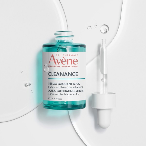 Avene Cleanance A.H.A. Anti-Imperfections Exfoliating Serum 30ml (Ορός Λείανσης Προσώπου με Απολεπιστικά Οξέα Φρούτων, για Ευαίσθητο Δέρμα με Ατέλειες)