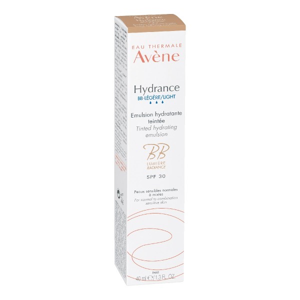 Avene Hydrance BB Legere/Light Tinted Hydrating Emulsion with Spf30 40ml (Εmulsion Ενυδάτωσης με Χρώμα και Spf30)