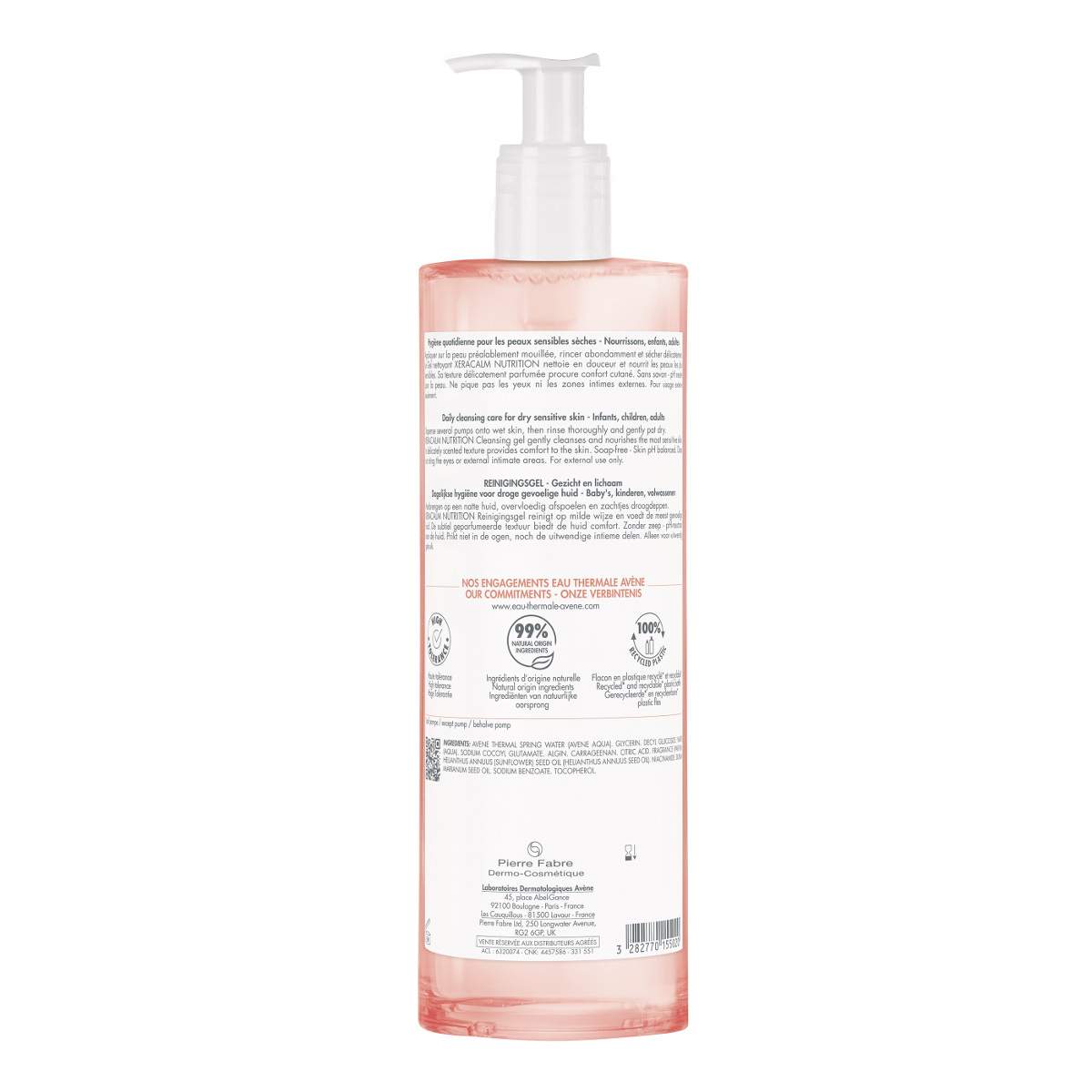Avene XeraCalm Nutrition Cleansing Gel for Face & Body 750ml (Τζελ Καθαρισμού Προσώπου και Σώματος για Ευαίσθητες και Ξηρές Επιδερμίδες) Avene XeraCalm Nutrition Cleansing Gel for Face & Body 750ml (Τζελ Καθαρισμού Προσώπου και Σώματος για Ευαίσθητες και Ξηρές Επιδερμίδες)