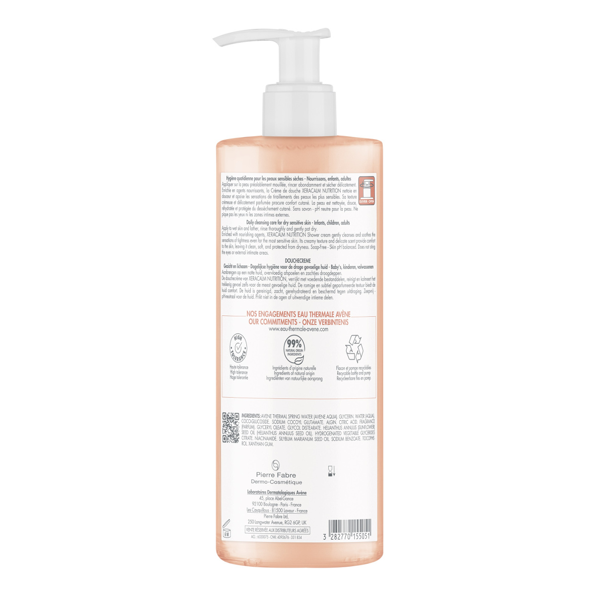 Avene XeraCalm Nutrition Shower Cream for Face & Body 500ml (Κρεμοντούς Προσώπου & Σώματος για Καθαρισμό & Ενυδάτωση του Ξηρού έως πολύ Ξηρού Δέρματος) Avene XeraCalm Nutrition Shower Cream for Face & Body 500ml (Κρεμοντούς Προσώπου & Σώματος για Καθαρισμό & Ενυδάτωση του Ξηρού έως πολύ Ξηρού Δέρματος)