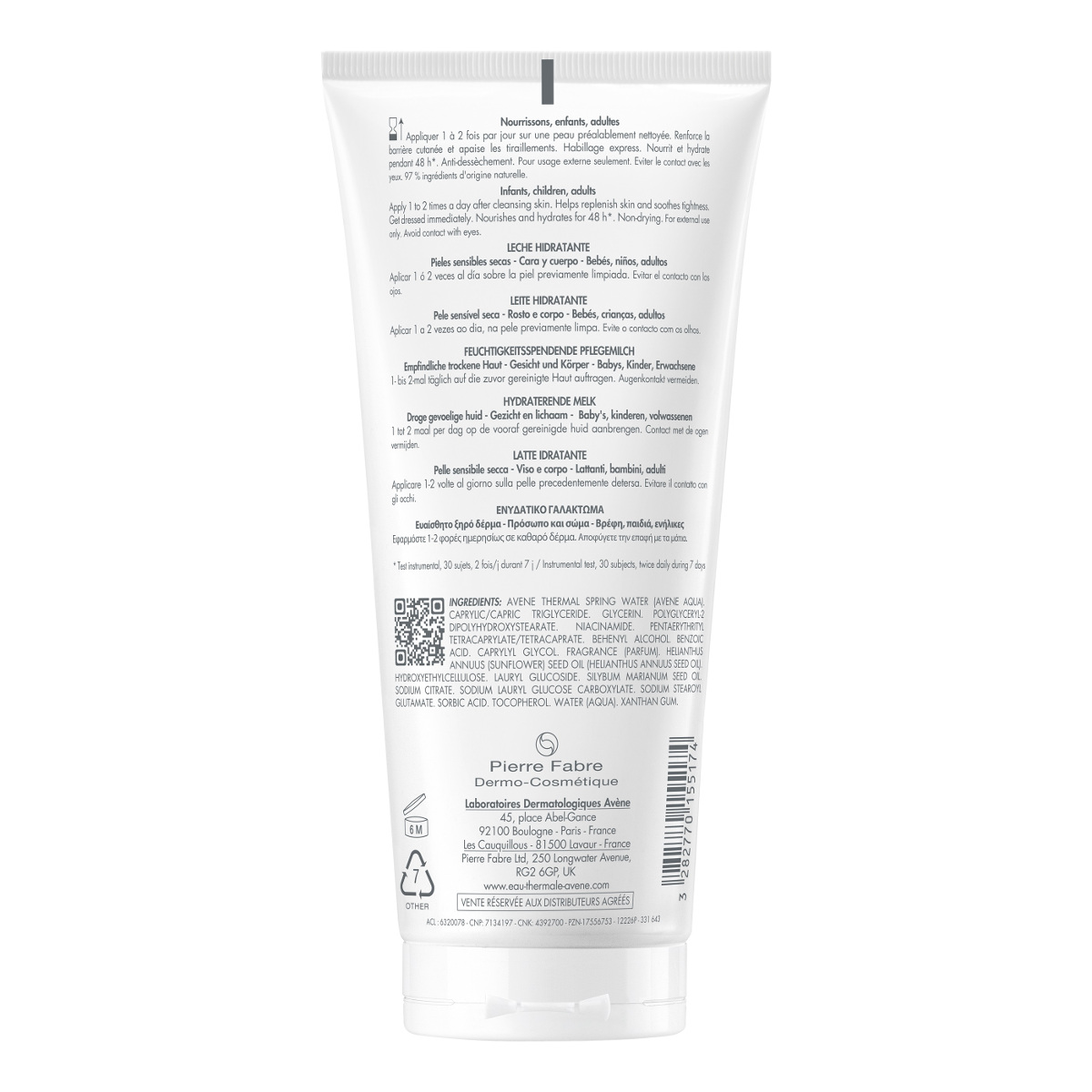 Avene XeraCalm Nutrition Moisturizing Lotion for Face & Body 200ml (Ενυδατική και Θρεπτική Λοσιόν για Πρόσωπο & Σώμα) Avene XeraCalm Nutrition Moisturizing Lotion for Face & Body 200ml (Ενυδατική και Θρεπτική Λοσιόν για Πρόσωπο & Σώμα)