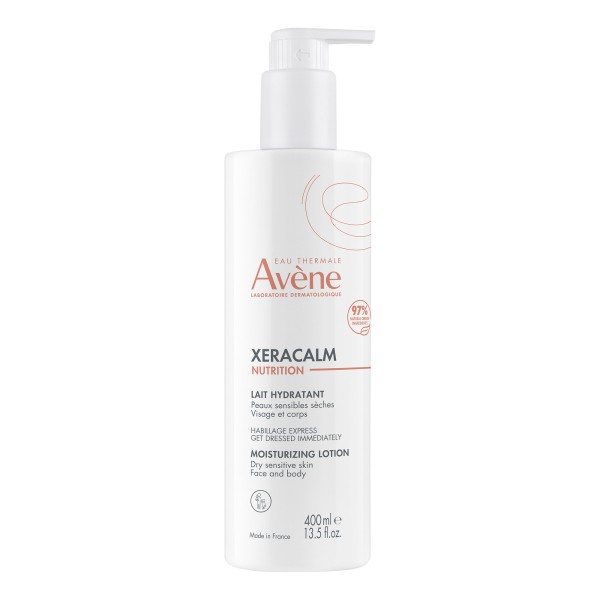 Avene XeraCalm Nutrition Moisturizing Lotion for Face & Body 400ml (Ενυδατική και Θρεπτική Λοσιόν για Πρόσωπο & Σώμα)