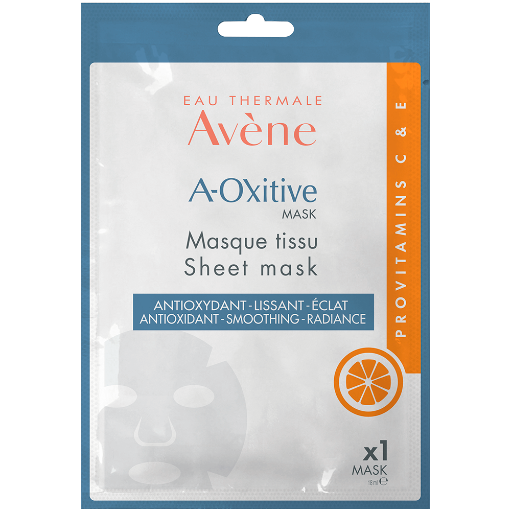 Avene A-Oxitive Mask 18ml (Υφασμάτινη Μάσκα Με Αντιοξειδωτική Δράση Για Λείανση & Λάμψη)