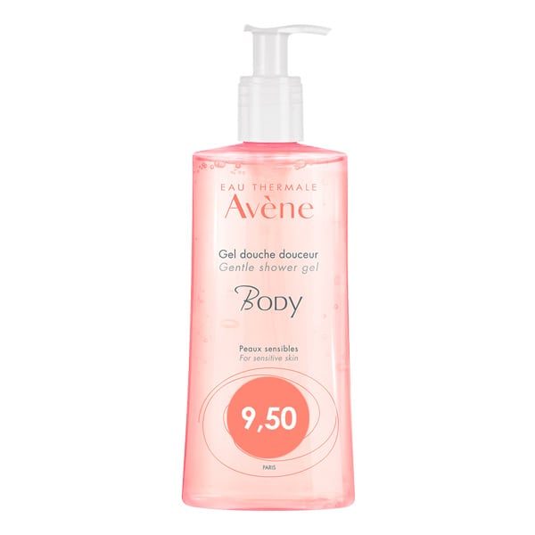 Avene Promo Pack Body Gentle Shower Gel 500ml (Απαλό Gel Σώματος για το Ντους)