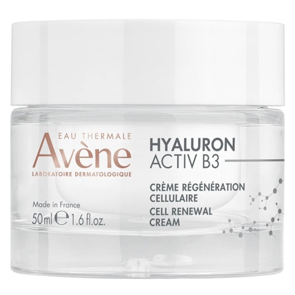 Avene Hyaluron Activ B3 Cell Renewal Cream 50ml (Αντιγηραντική Κρέμα Προσώπου με Υαλουρονικό Οξύ Κυτταρικής Αναγέννησης)