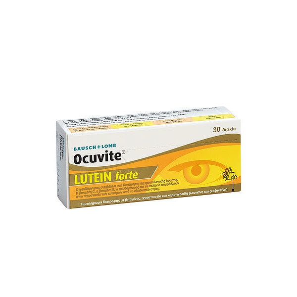 Baush + Lomb Ocuvite Lutein Forte 30tabs