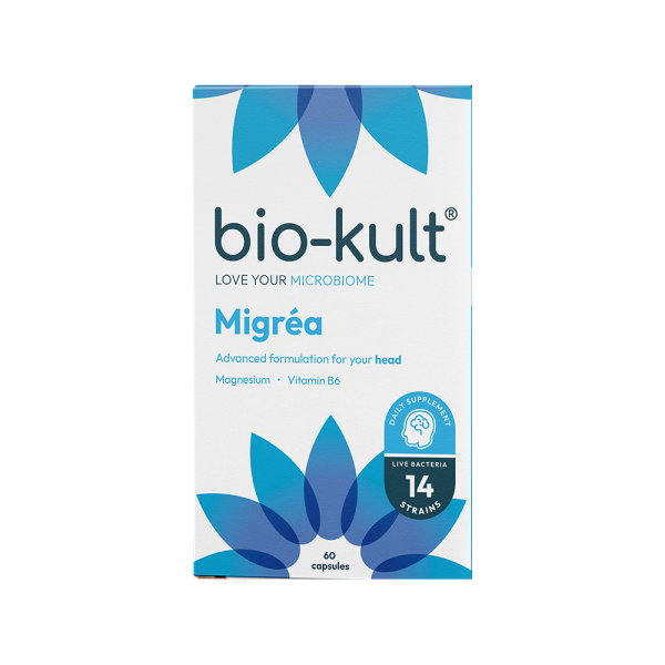 Bio-Kult Migrea 60caps (Συμπλήρωμα Διατροφής Για Την Αντιμετώπιση Πονοκεφάλων Και Ημικρανιών)