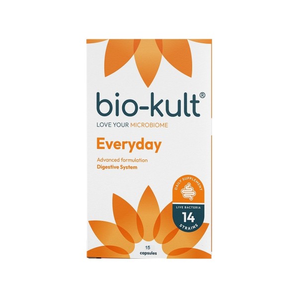 Bio-Kult Everyday 15caps (Προηγμένη Φόρμουλα Προβιοτικών με 14 στελέχη φιλικών βακτηρίων για την ενίσχυση του γαστρεντερικού συστήματος)