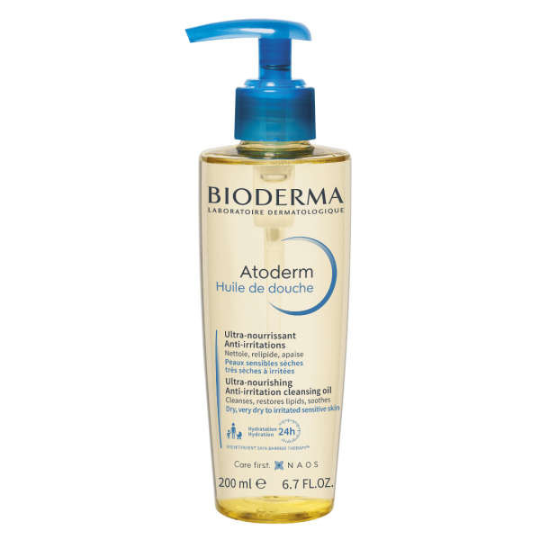 Bioderma Atoderm Huile De Douche 200ml (Λάδι Καθαρισμού για Ξηρό έως πολύ Ξηρό Δέρμα)