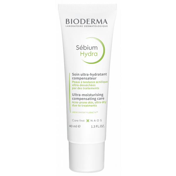 Bioderma Sebium Hydra 40ml (Καταπραϋντική και Ενυδατική Κρέμα για Ταλαιπωρημένες από Θεραπεία Επιδερμίδες)