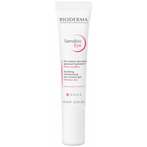 Bioderma Sensibio Eye Soothing Moisturising Eye Contour Gel 15ml (Καθημερινή Κρέμα Ματιών για Ευαίσθητες - Δυσανεκτικές Επιδερμίδες)