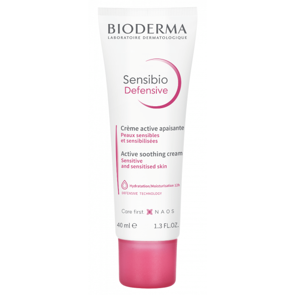 Bioderma Sensibio Defensive Light Active Soothing Cream 40ml (Καταπραϋντική Κρέμα Προσώπου Ελαφριάς Υφής)