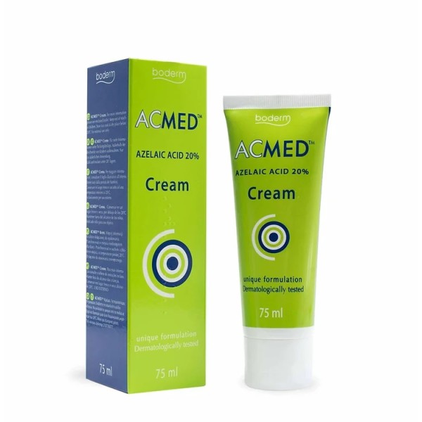 Boderm ACMED Cream Azelaic Acid 20% 75ml (Κρέμα που διορθώνει τις ατέλειες του λιπαρού δέρματος)