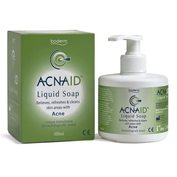 Boderm ACNAID Liquid Soap 300ml (Υγρό Σαπούνι κατά της Ακμής)