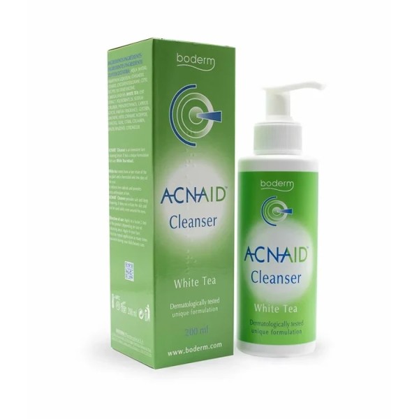 Boderm ACNAID Cleanser 200ml (Καθαριστικό Γαλάκτωμα Προσώπου για την Καθημερινή Περιποίηση της Ακνεϊκής Επιδερμίδας)