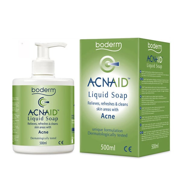 Boderm ACNAID Liquid Soap 500ml (Υγρό Σαπούνι κατά της Ακμής)