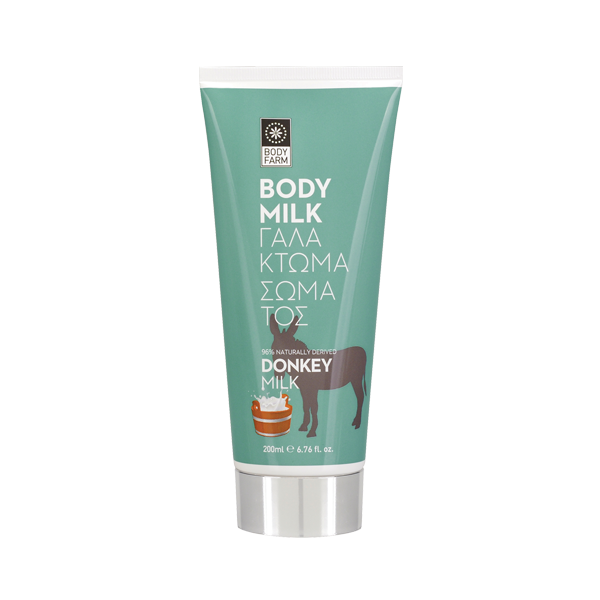 Bodyfarm Donkey Milk Body Milk 200ml (Γαλάκτωμα Σώματος με Γάλα Γαϊδούρας)