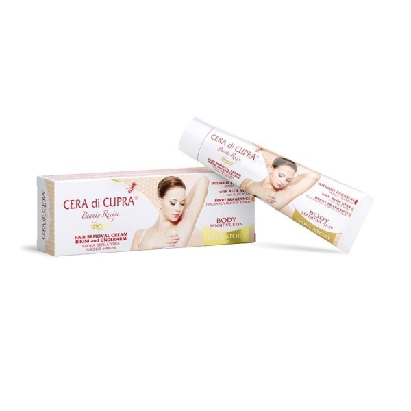 Cera Di Cupra Bikini and Underarm Hair Removal Cream 100ml (Κρέμα Αποτρίχωσης για Μασχάλες & Μπικίνι)