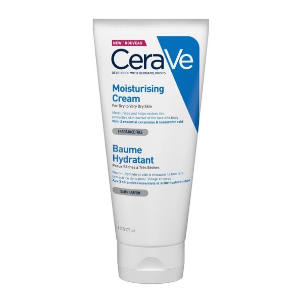 CeraVe Moisturising Cream 177ml (ενυδατική κρέμα προσώπου/σώματος)