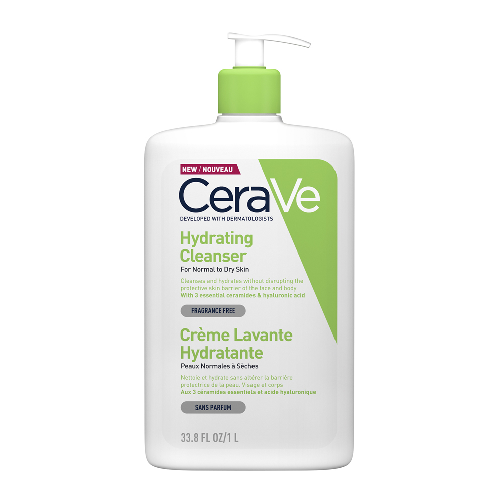 Cerave Hydrating Cleanser 1L (Κρέμα Καθαρισμού Προσώπου & Σώματος) Cerave Hydrating Cleanser 1L (Κρέμα Καθαρισμού Προσώπου & Σώματος)