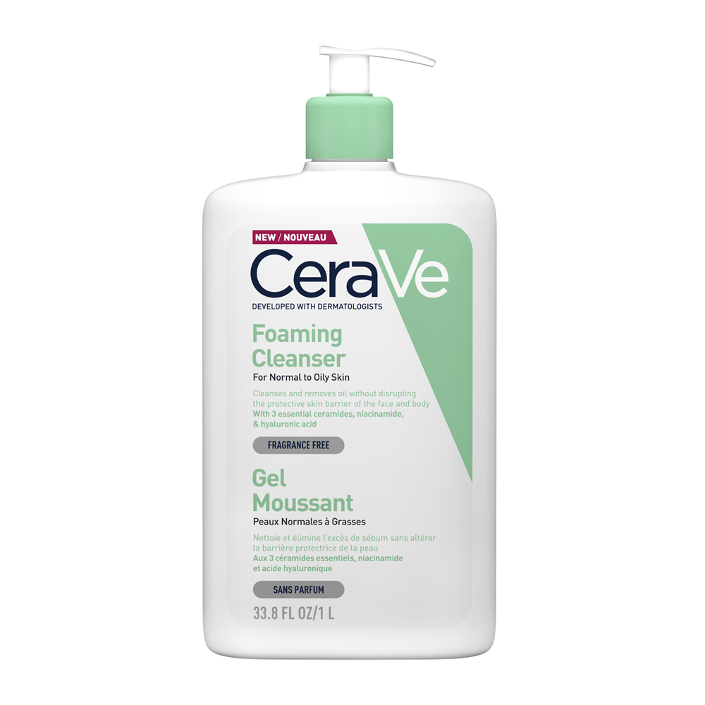 Cerave Foaming Cleanser 1L (Καθαριστικό Προσώπου & Σώματος) Cerave Foaming Cleanser 1L (Καθαριστικό Προσώπου & Σώματος)